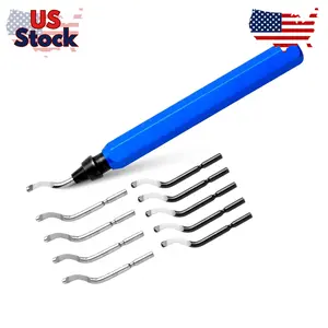 10 Piece High Speed Steel Blade Deburring Tool Set