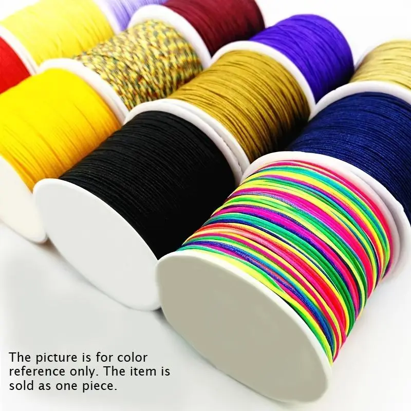 DIY handmade braided rope bracelet, thread ball, thread material, jewelry thread and string, Polyester Cord