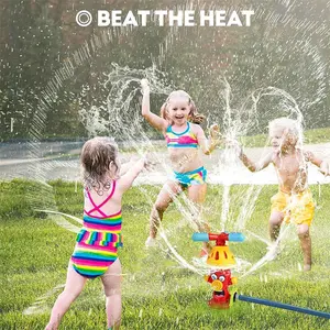 Fire Hydrant Sprinkler for Summertime Backyard Play