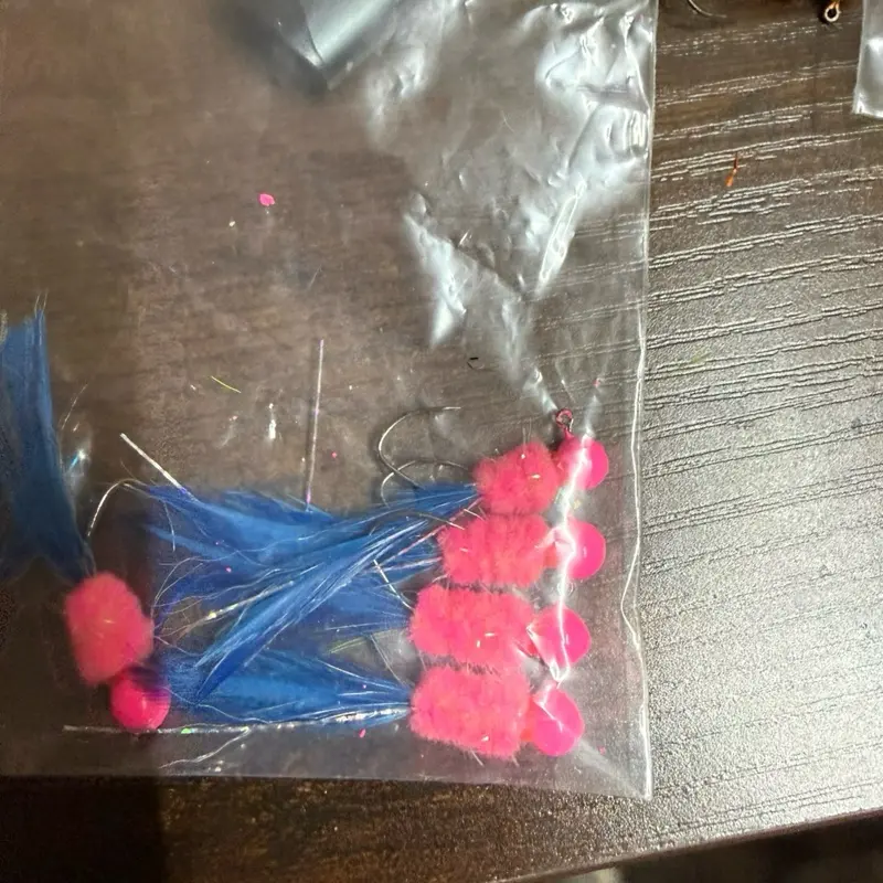 Pink blue