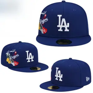 Size 7 3/8  New Era 59Fifty 9FORTY MLB Royal Blue LA Dodgers Cap | Premium Unisex Fitted & Snapback Baseball Hat, Adjustable Design, Streetwear Fashion Trend, Urban Casual Style, Limited Edition Collector