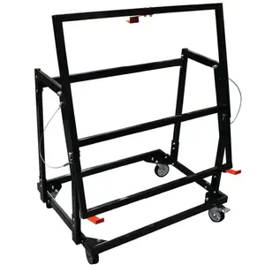 Mate Panel Cart and Stand – Mobile Base Stand Contains Rubber Rolling 4” Casters – Mobile Workbench for Tools, Woodworking Tools and Accessories