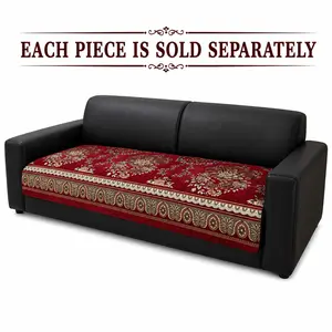 Luxurious Chenille Sofa Cushion Cover, Chenille Couch Cover, Reusable Contemporary Style, All-Seasons Pet-Friendly, Universal Fit for Straight Sofas
