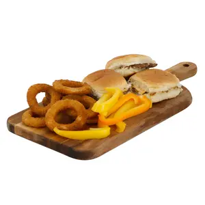 MegaChef 11.5 Inch Acacia Wood Charcuterie Cheese Board