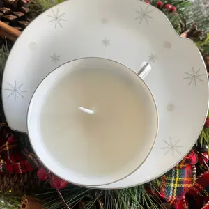 Tea Cup Candle Tea Cup Candle