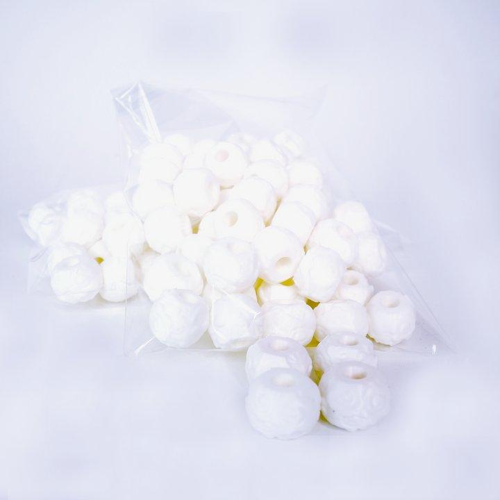 Smoke Smoke Fruit Hairbeads - Inspired by One Piece (20 Beads)