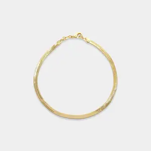 Herringbone Anklet
