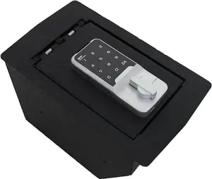 Center Console Safe Vault - KEREN Console Gun Safe Box Compatible with Honda CR-V 2023-2024, Electronic Keypad Lock