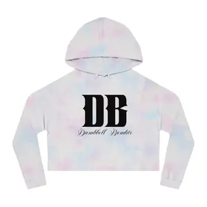Dumbbell Bandits Cropped Hoodie - Fitness Fashion, Workout Gear, Gym Apparel, Activewear, Casual Style