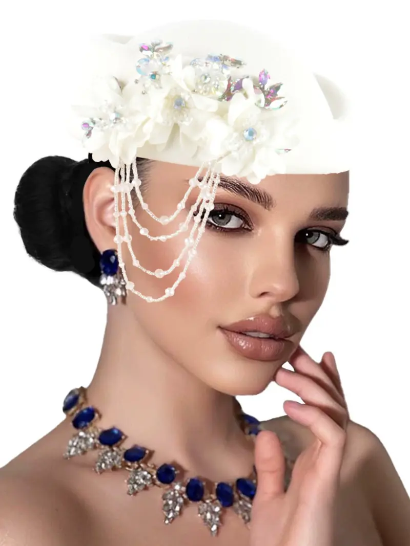 rhinestone beret - TikTok Shop display picture 1