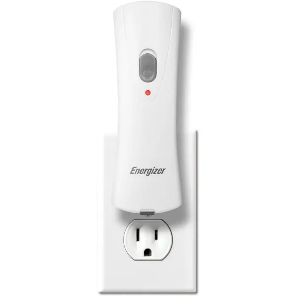 Energizer Auto-On LED Flashlights Rechargeable  for Home Power Failure, Plug in LED Flashlight for Power Outage, Night Light, Hurricane Preparedness