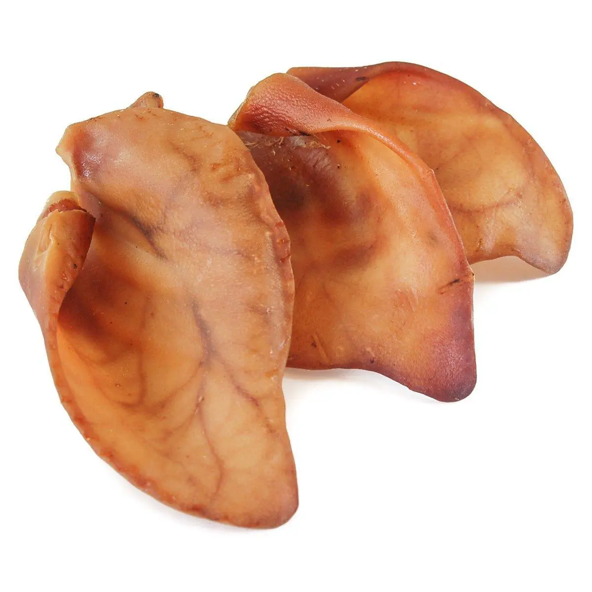 All-Natural Single-Ingredient Gluten-Free Pig Ear Chews for Medium-Large Dogs, Supports Dental Care