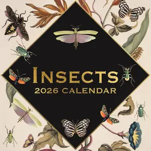 2026 Square Calendar -  Art Decor & 16 Month Wall Calendar 2026-180 Reminder Stickers &  Wall Planner 2026 - Sept 2025-Dec 2026, 12 x 12 in