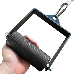 MARSAFIT Fat Arm Wrestling Exercise D Handle Cable Attachment, Arm Lifting Deadlift Handle Grip for Finger Wrist Strength