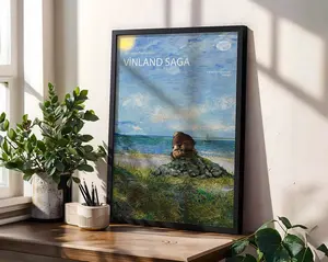 Vinland Saga Poster: Vintage Anime Manga Art Print