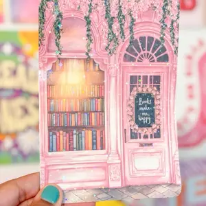 Bookshop Kindle Insert Laminated Cardstock for Kindle Paperwhite Case - Custom Design, Clear Insert, Available in Multiple Options - Computer, Covers, Tablet