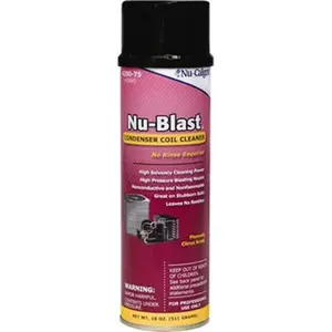 Nu-Calgon HVAC Cleaners & Scale Removers, Container Size (oz.): 18, Container Type: Aerosol, Additional Information: Condenser Coil Cleaner, Type: Coil Cleaner 4290-75