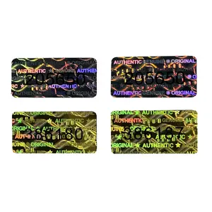 294pcs/588pcs Security Warranty Void Tamper Proof Hologram Stickers with Serial Number Original Genuine Authentic Laser Stickers