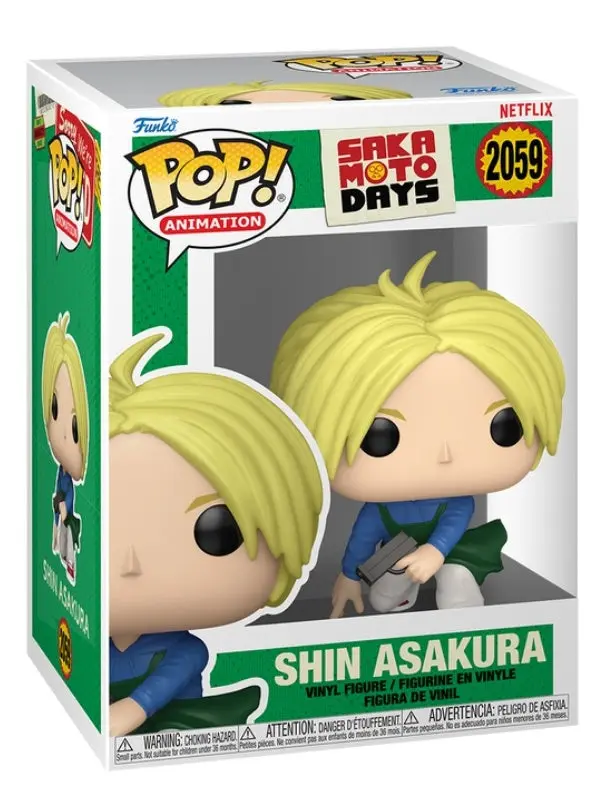 Sakamoto Days Shin Asakura Funko Pop