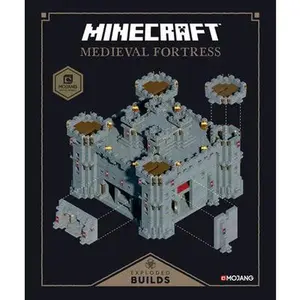Minecraft: Exploded Builds: Medieval Fortress: An Official Mojang Book -- Mojang Ab, Paperback