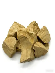 Layered Yellow Kaolin Clay, Edible & Cosmetic Grade, Slightly Sticky When Wet-200g