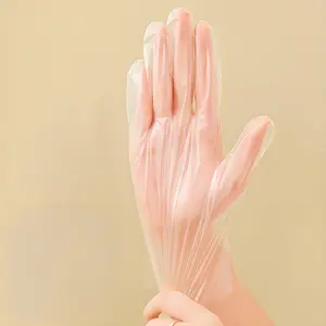Food Safety TPE Disposable Gloves Thickened Slip Resistant Daily Kitchen Cooking Gloves