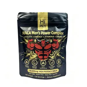 male health support Maca Capsules with Ashwagandha, Panax Ginseng, and Shilajit - Male Health Support Supplement for Natural Energy, Stamina & Vitality - 150 Softgels