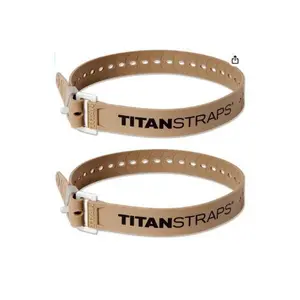 Titan Straps - Industrial 25" Length / 2-Pack - Coyote Tan