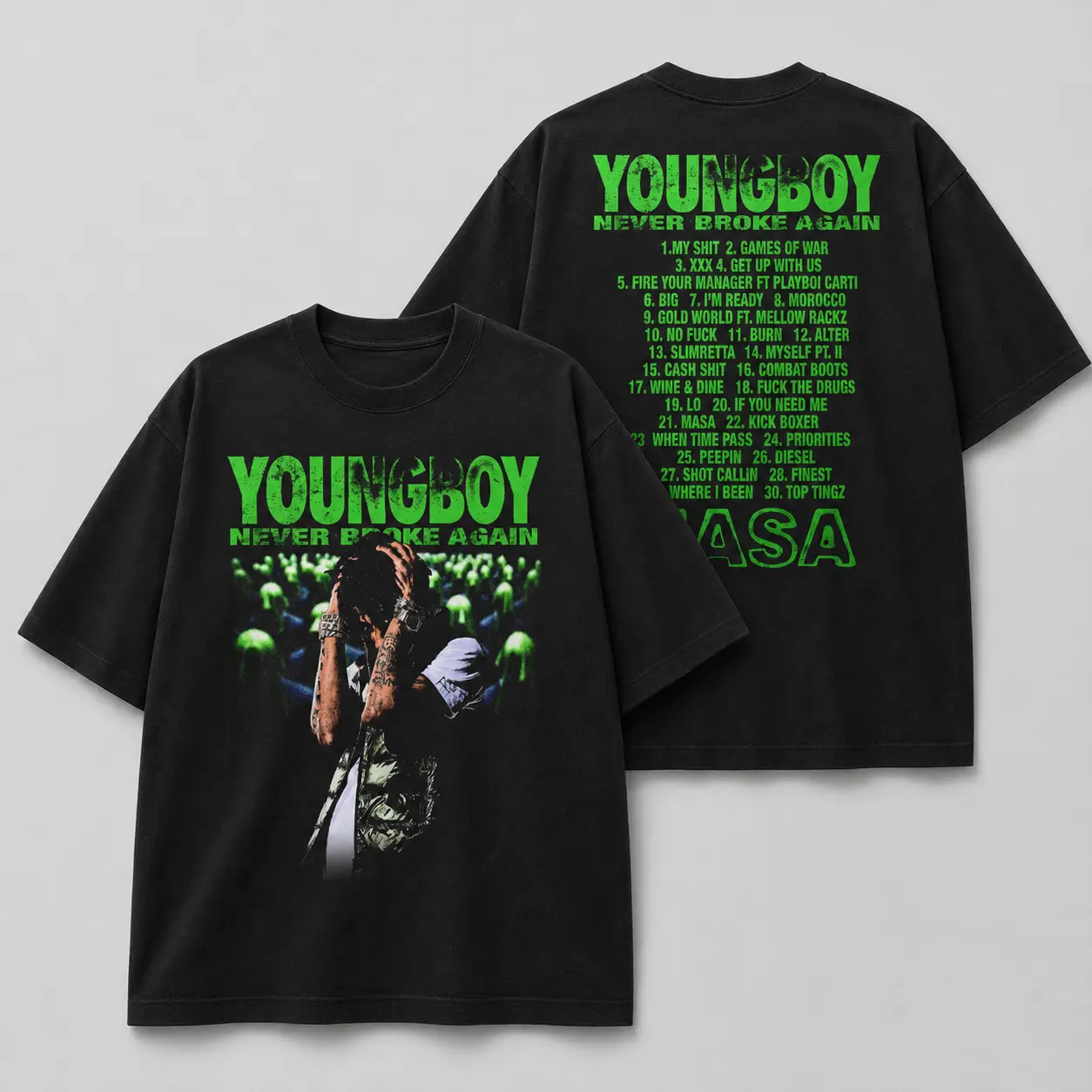 MASA YoungBoy Tour T-shirt
