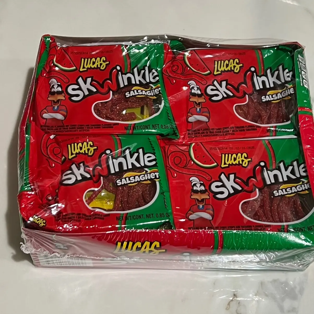 Lucas skwinles salsaghetti watermelon candy Lucas skwinles salsaghetti watermelon candy