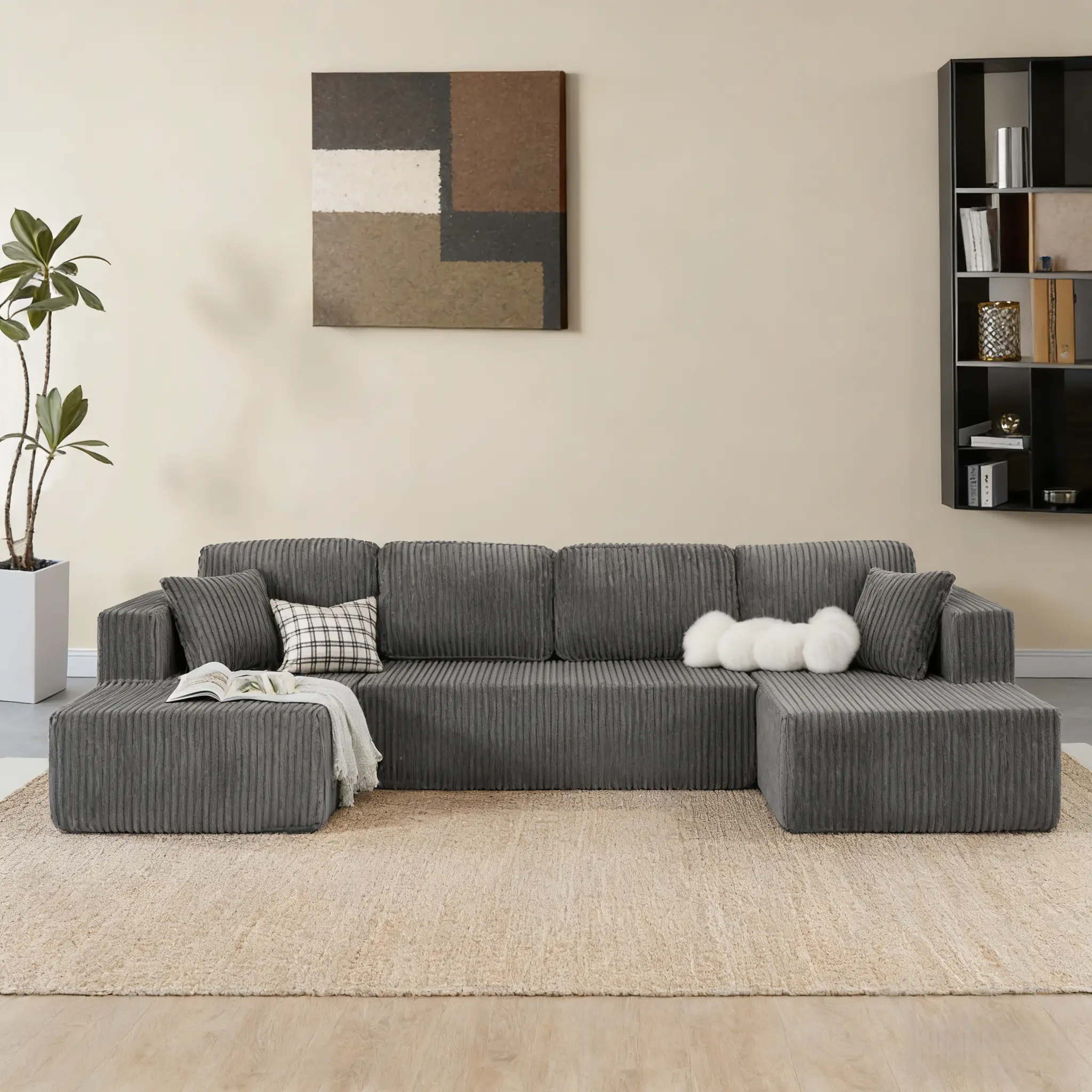 Grey + Foam + 5 SEAT  GTIN