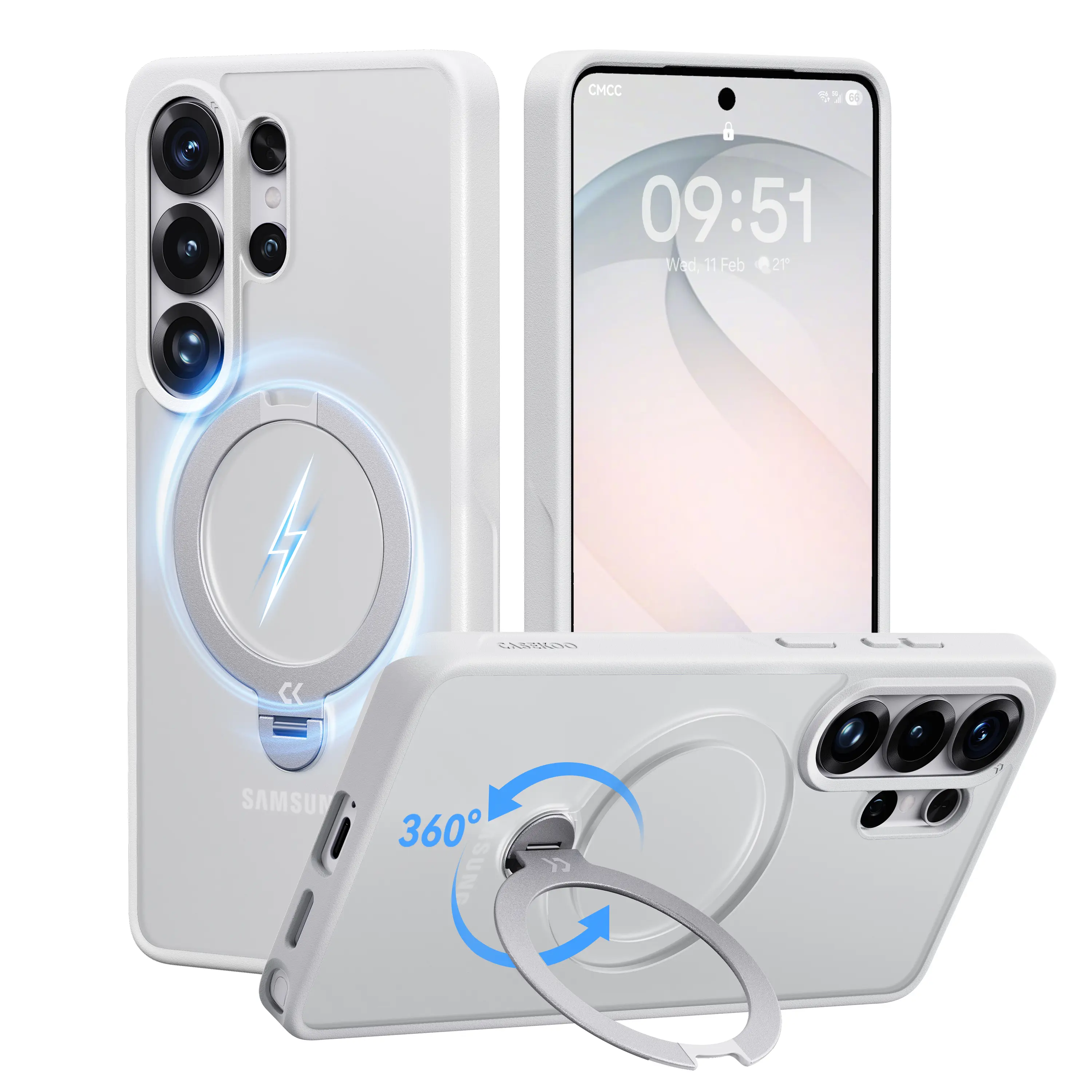 360 Matte White Case