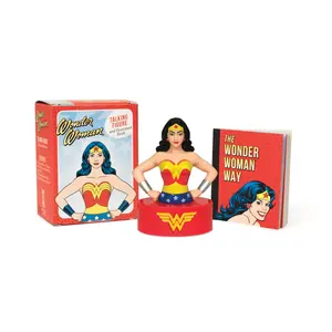 Wonder Woman Talking Figure and Illustrated Book by RP Minis [Novelty Gift]