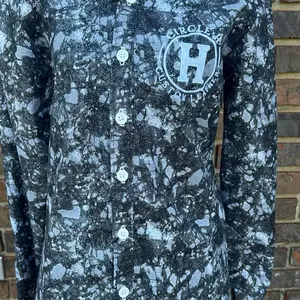 Circle H Custom Leather Long Sleeve women’s Rodeo Shirt
