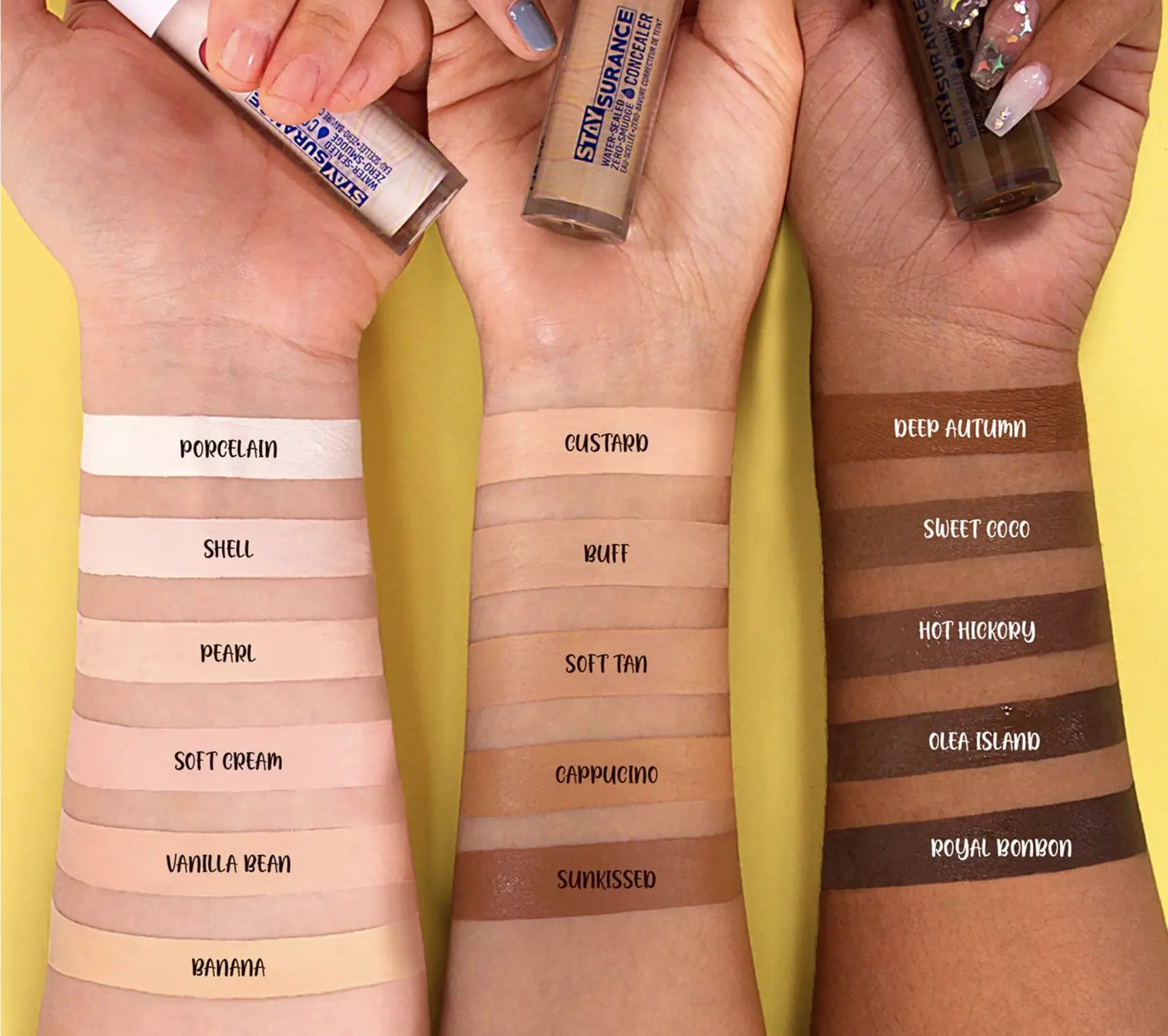 J.Cat Beauty Staysurance Water-Sealed, Zero-Smudge Concealer