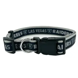 PETS FIRST NFL LAS VEGAS RAIDERS SATIN COLLAR FOR DOGS