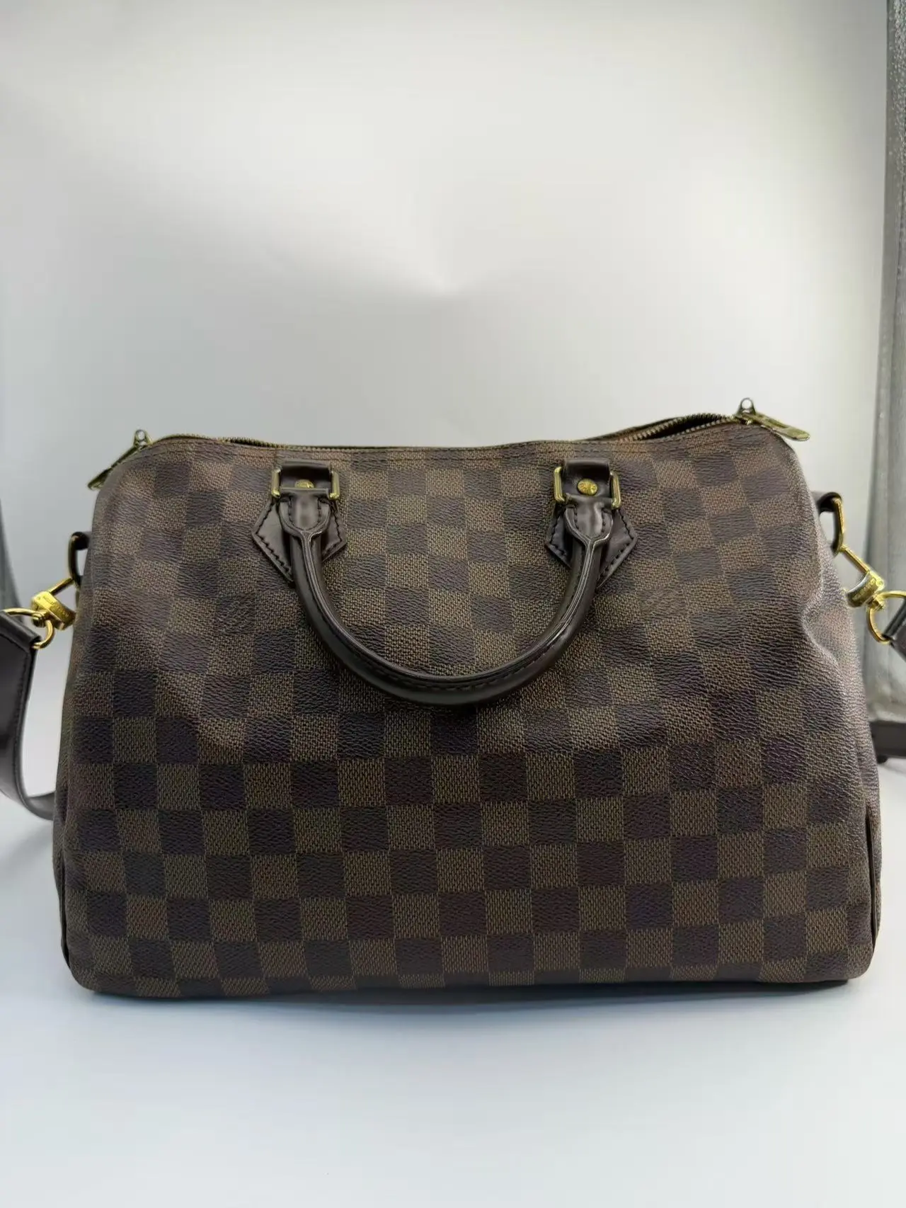 Pre-owned Louis Vuitton speedy 30 damier ebene