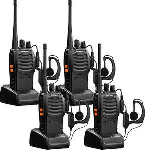 2/4 pack new Baofeng BF-888S upgraded version walkie-talkie wireless long distance portable BF888S amateur radio hunting walkie-talkie legit range two-way radio 2-way radio