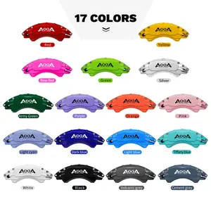 AOOA Racing Brake Caliper Covers Fit for Mazda 3 Front and Rear Caliper Painting in Different Color (set of 4)