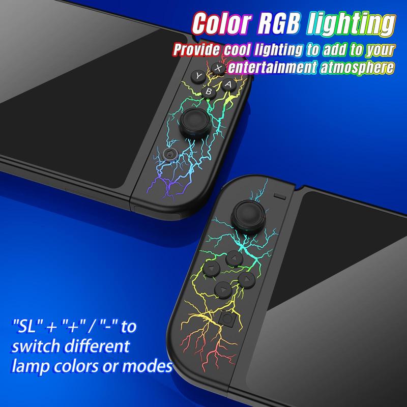 MIMD Wireless Game Controller, Replacement for Switch Controller, Wireless Joy Pad with Double Vibration, Wake-Up Function & Dual Joystick, Switch Accessories