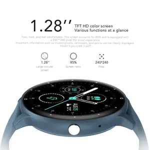 New Smartwatch with Multiple Sports Modes, Blood Pressure & Oxygen Monitoring, Long Battery Life, Call Alerts, Shake-To-Capture Photo