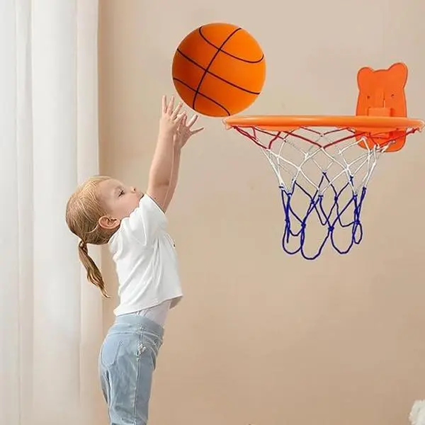 2025 Upgrade Silent Basketball,New Dribble Dream Silent Basketball,Silent Basketball Dribbling Indoor, Foam Basketball Indoor Training Quiet Ball Gift