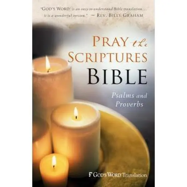 Used Prayer Bible - Pray the Scriptures Bible: Psalms and Proverbs (Soft Cover, English) - Bethany House Publishers, Devotional Use, God's Word Translation