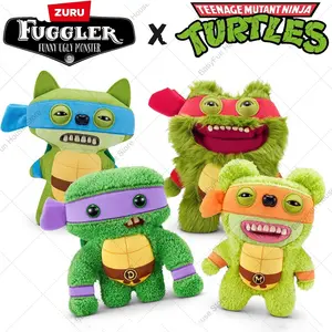 Original Fuggler Funny Ugly Teeth  Plush Toys Fugglers SpongeBob SquarePants Teenage Mutant Ninja Turtles Peluche Dolls