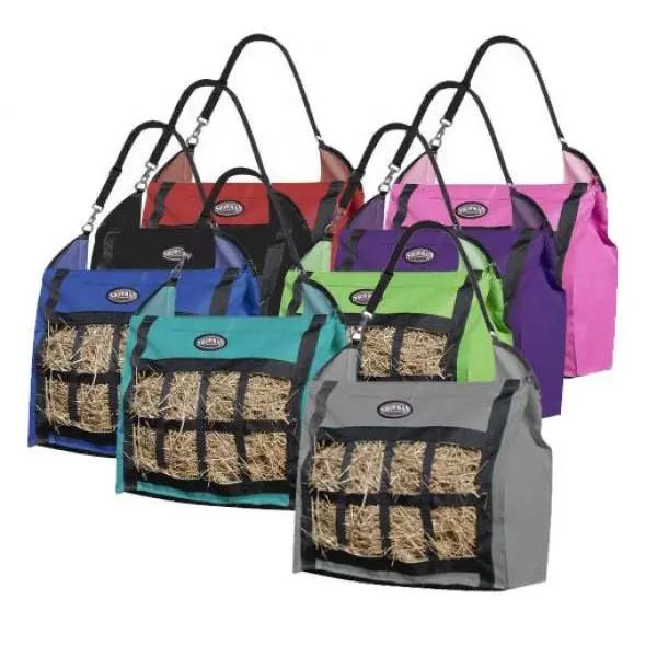 Showman Easy Fill Slow Feed Hay Tote Showman Easy Fill Slow Feed Hay Tote