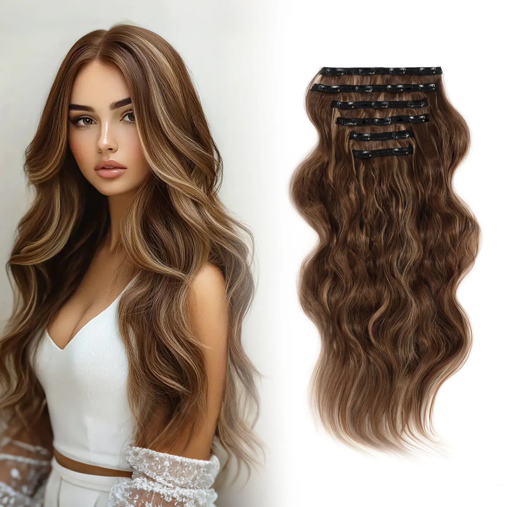 Light Chocolate Brown Balayage