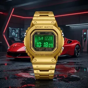 【SpringStatements】Men's classic square Small Square creative dual-movemen watch, luxurious triple-time design,water resistance, luminous dial, Exuding a minimalistaesthetic, it is elegant, durable sporty watches