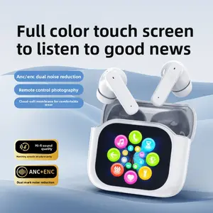 (Newcomer Benefits) Wired In-Ear Touch Screen Earphones - Snug Fit, Optimal Sound Pickup Microphone, Long Battery Life, Lightweight & Portable