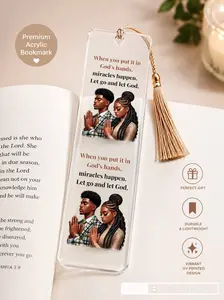 When you Put Everything In God’s Hand Bookmark UV DTF Transfer