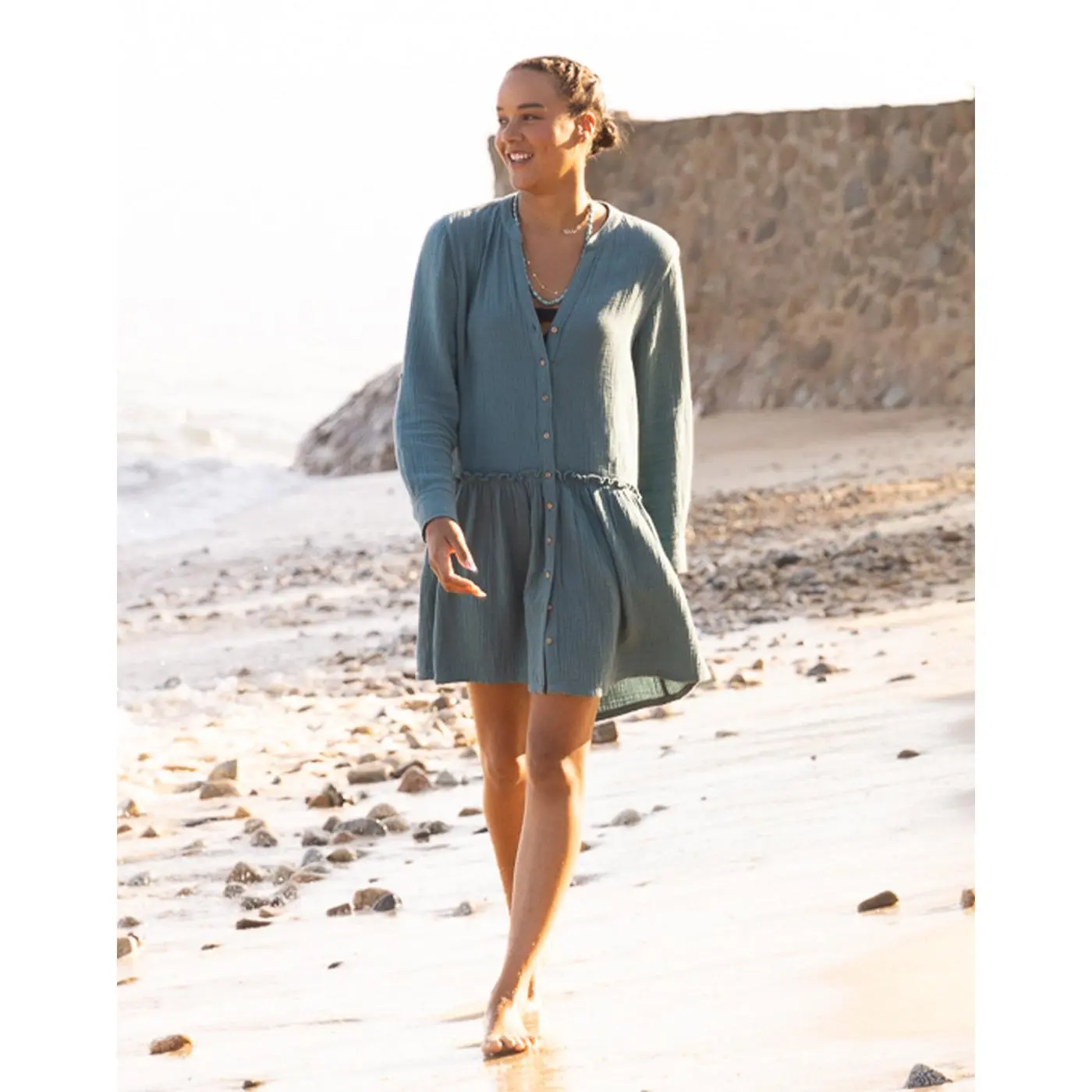 Blair Dress: Hydro - FINAL SALE